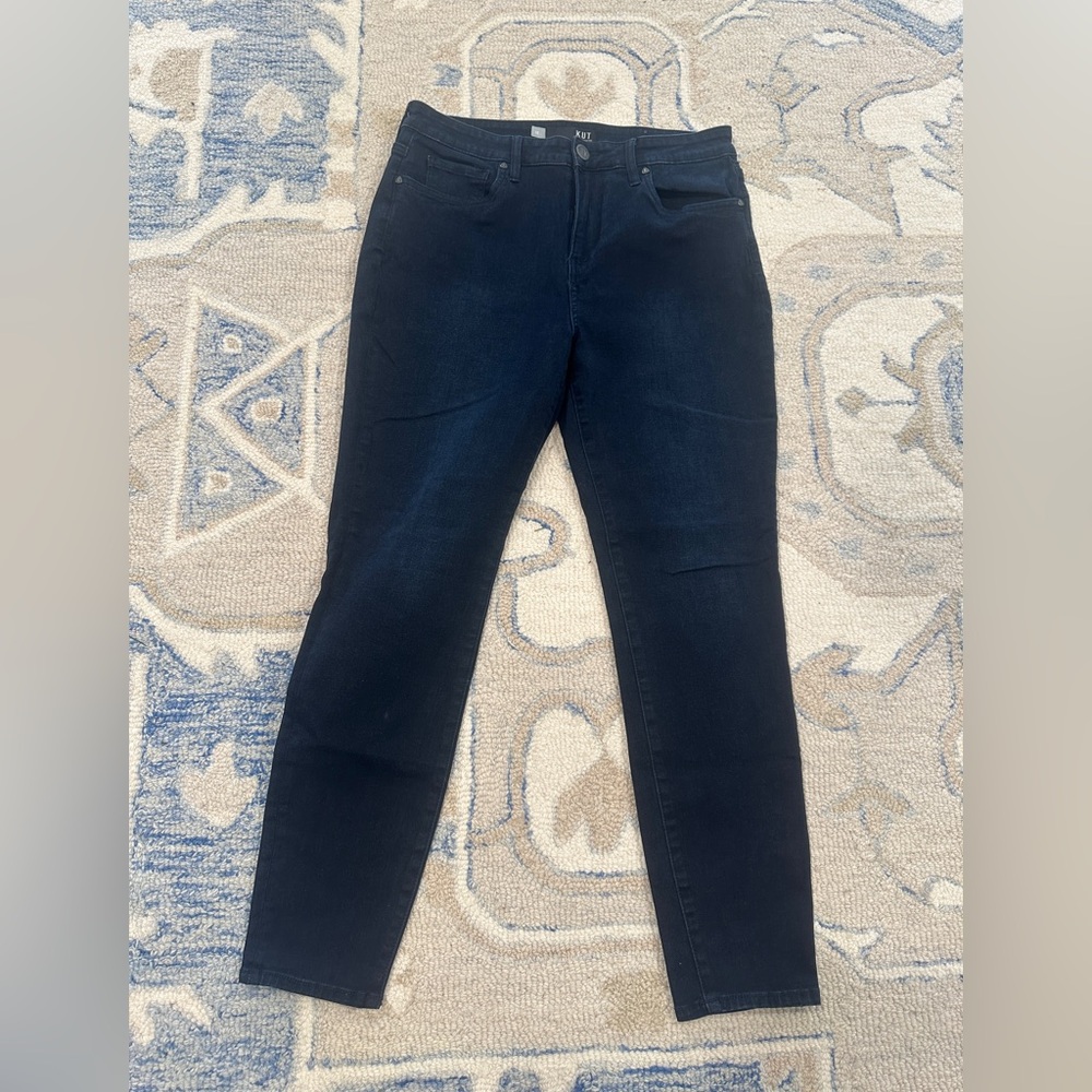 Kut from the Kloth Dark Wash Skinny Jeans